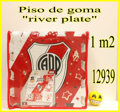 Imagen de PISO DE GOMA" RIVER PLATE " 4.24